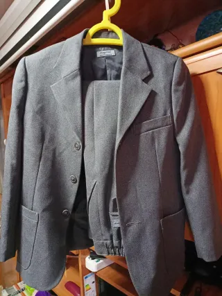 Traje niño Mayoral chaqueta y pantalón gris