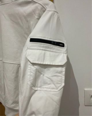 Sudadera Zara Niño Blanca