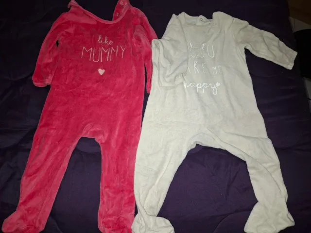 Pack 3 Pijamas Invierno Bebé 18 Meses