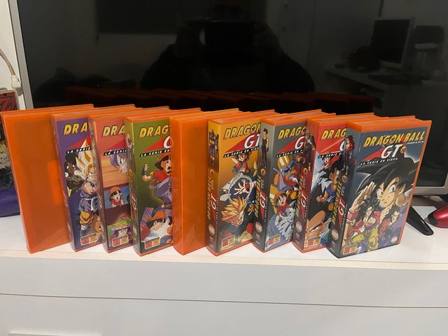 Lote cintas VHS Dragon Ball Z y GT