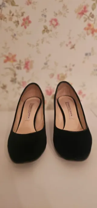 Zapatos de lujo Jorge Festa negros y plateados