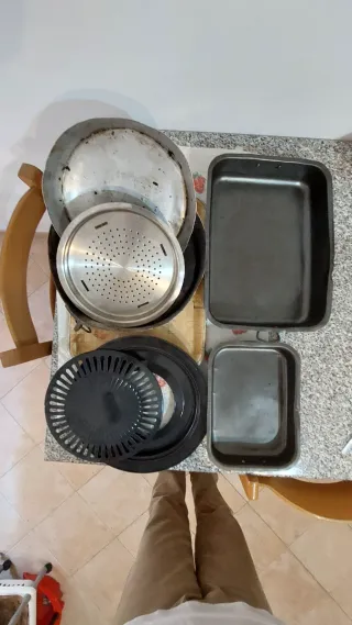 Set Teglie Forno Varie Misure