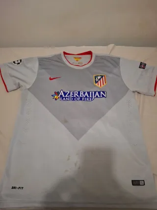 Camiseta Nike At. Madrid Gris/Roja