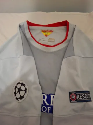 Camiseta Nike At. Madrid Gris/Roja