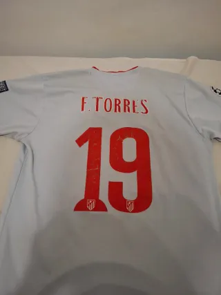 Camiseta Nike At. Madrid Gris/Roja