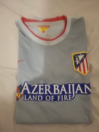 Camiseta Nike At. Madrid Gris/Roja