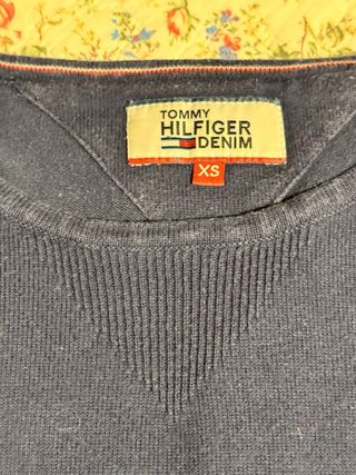 Maglione Tommy Hilfiger Blu Taglia XS