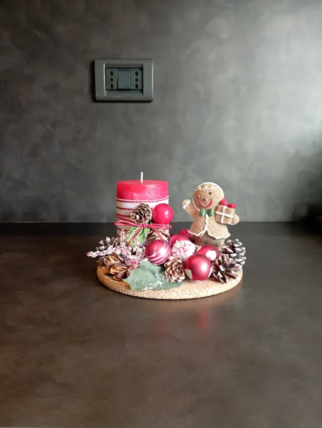 Centrotavola Natalizio Zenzerina