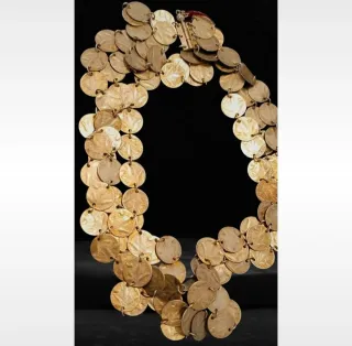 Collana Giorà By Raspini con monete, alla schiava.