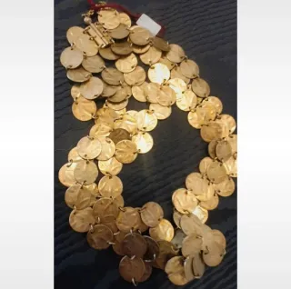 Collana Giorà By Raspini con monete, alla schiava.