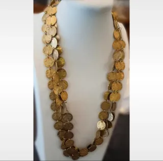 Collana Giorà By Raspini con monete, alla schiava.