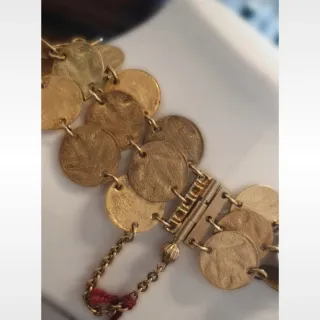 Collana Giorà By Raspini con monete, alla schiava.