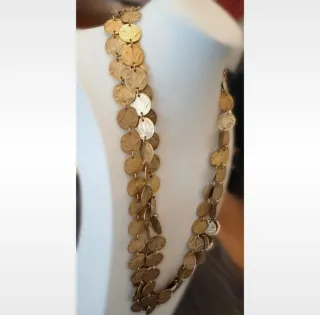 Collana Giorà By Raspini con monete, alla schiava.