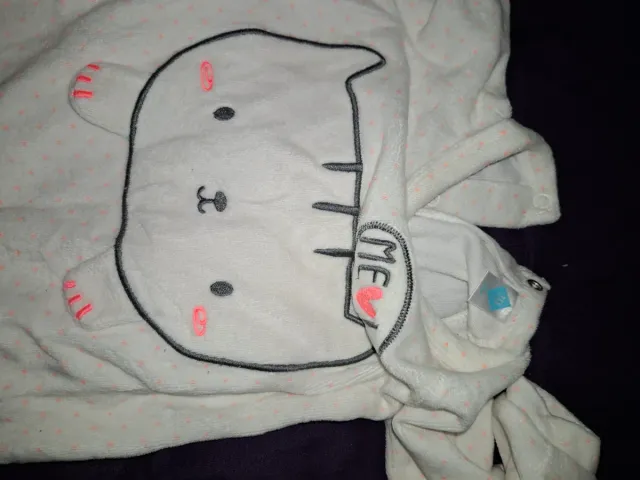 Pijama invierno bebé 12 meses gato