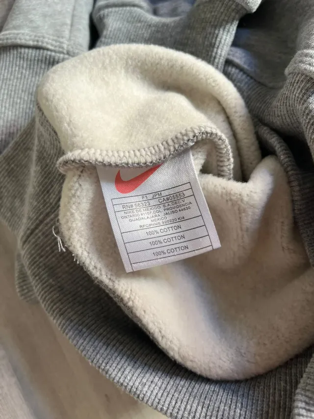 Sudadera Nike x Stussy Gris