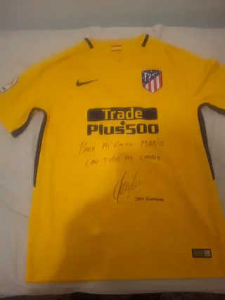 Camiseta At.Madrid Nike Amarilla