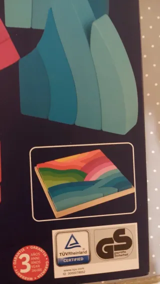 Puzzle Arcoíris de Madera Playtive