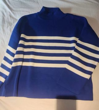 Jersey rayas azul y blanco nuevo