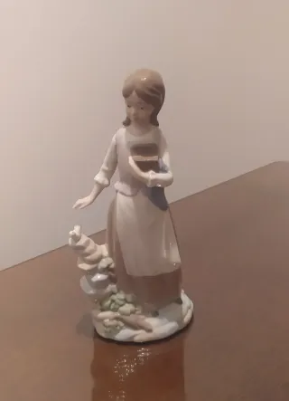 Lote Figuras de porcelana antiguas Nadal