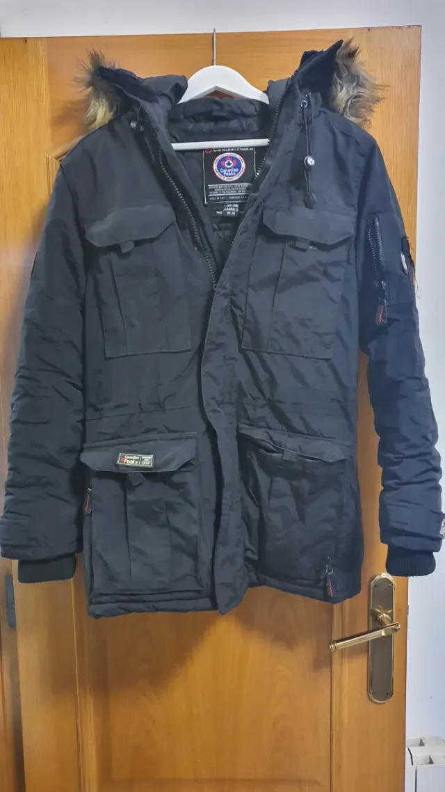 Chaqueta Canadian Peak Negra Mujer