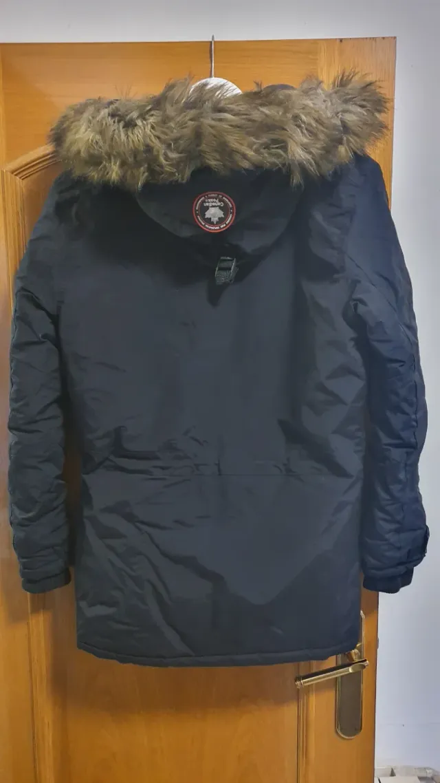 Chaqueta Canadian Peak Negra Mujer