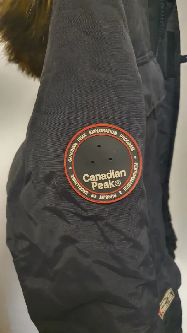 Chaqueta Canadian Peak Negra Mujer