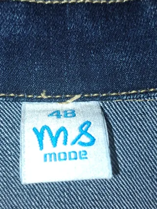 Cazadora Vaquera  MS Talla 48 Azul