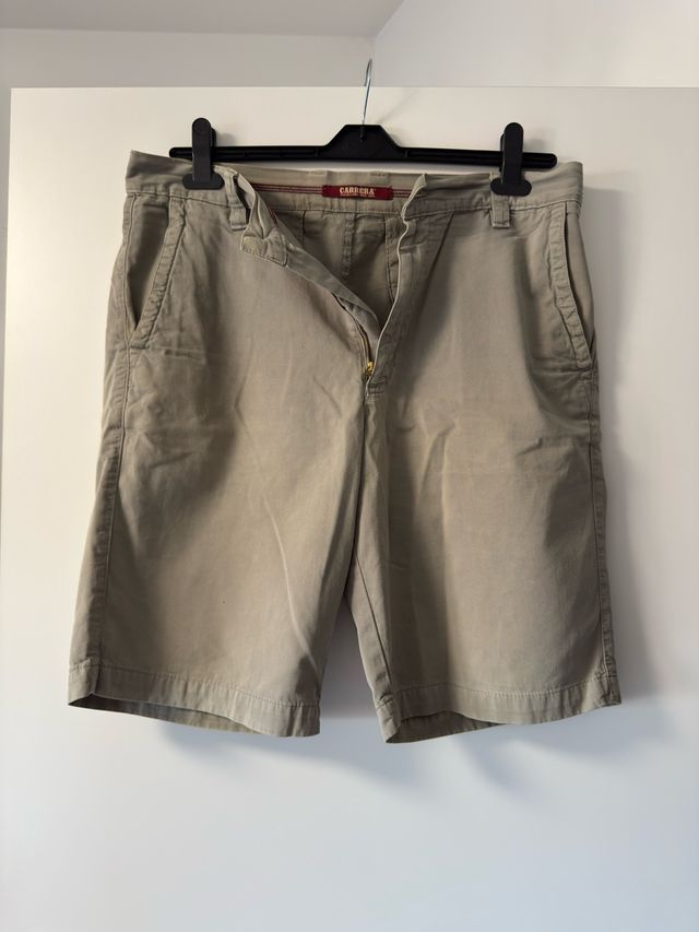 Bermuda Carrera Beige Tg 50