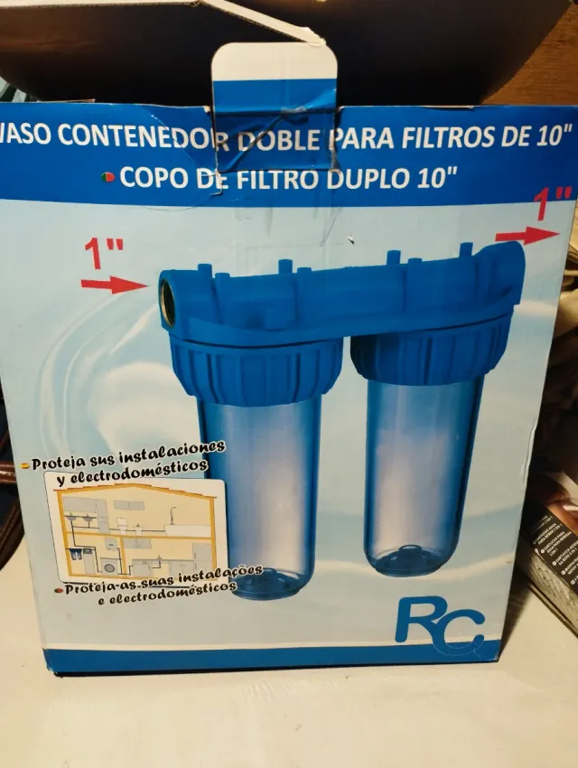 Doble Filtro Agua 10 RC