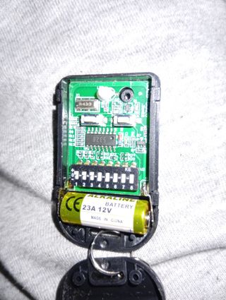 Mando garaje 8 interruptores