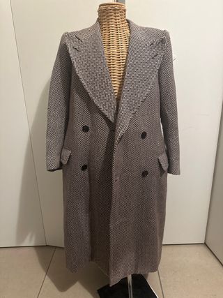 Cappotto lungo fantasia Principe di Galles