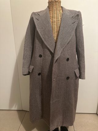 Cappotto lungo fantasia Principe di Galles