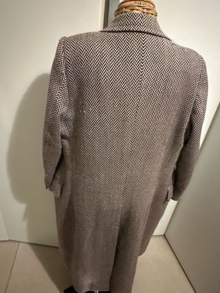 Cappotto lungo fantasia Principe di Galles