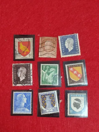 Lote Sellos Franceses Antiguos