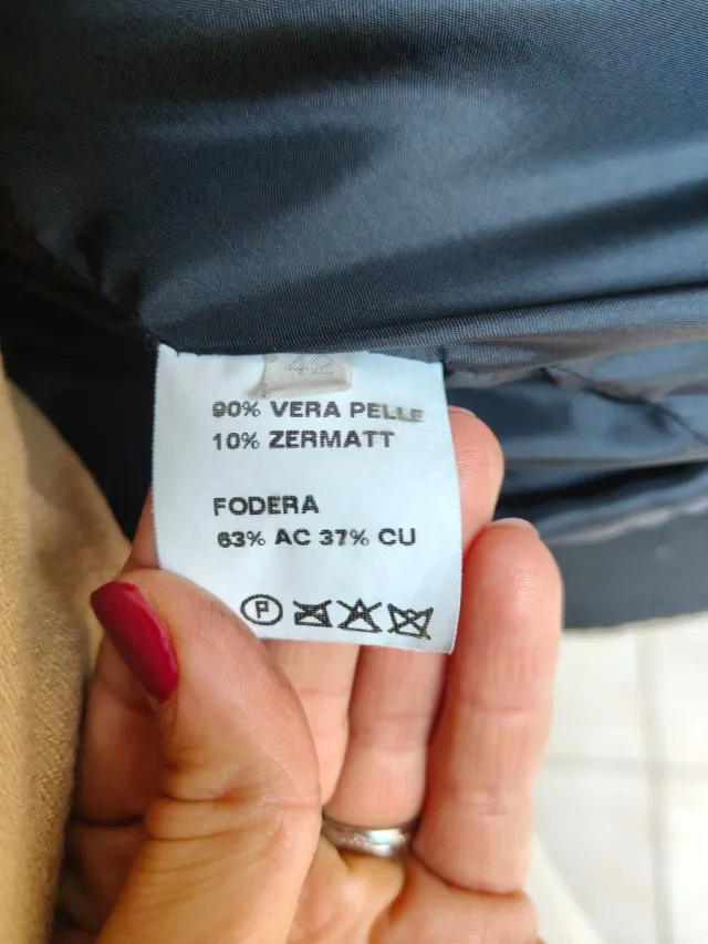 Giubbotto leopardato beige e marrone