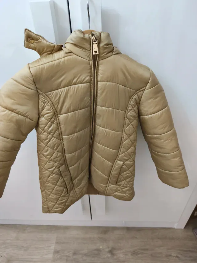 Cazadora dorada Miranda 5-6 años