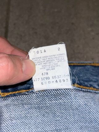 Jeans Levi's 560 36x32 EUR46 vintage 1999 relaxed