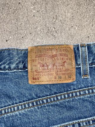 Jeans Levi's 560 36x32 EUR46 vintage 1999 relaxed