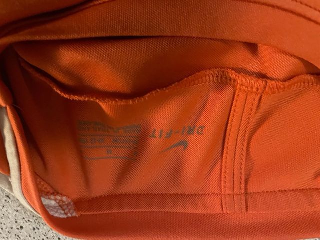 Camiseta Nike Dri-Fit Naranja Talla M