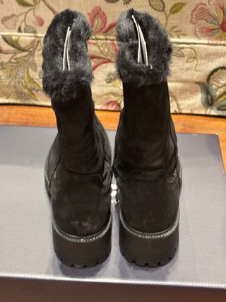Botas Invierno Ante Gore-Tex Mujer 38 Negras