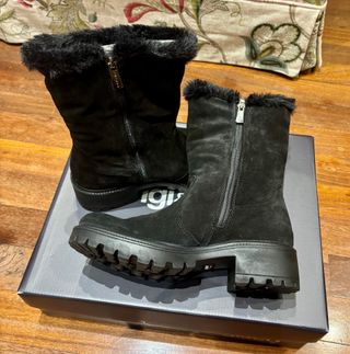 Botas Invierno Ante Gore-Tex Mujer 38 Negras