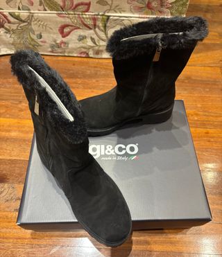 Botas Invierno Ante Gore-Tex Mujer 38 Negras