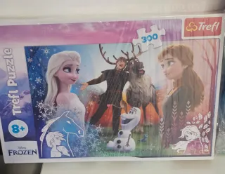 Lote Frozen: Muñeca, Puzzle y Libro