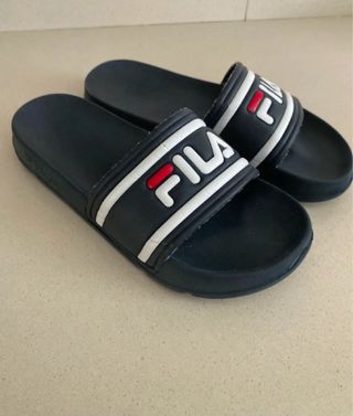 Chanclas Fila niño azul marino
