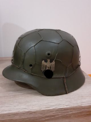 Elmetto Tedesco WW2 M40 Originale Restaurato
