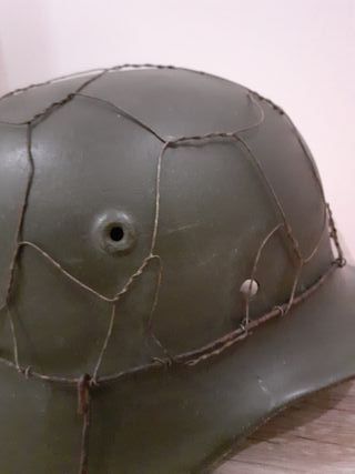 Elmetto Tedesco WW2 M40 Originale Restaurato
