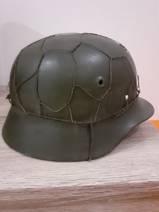 Elmetto Tedesco WW2 M40 Originale Restaurato