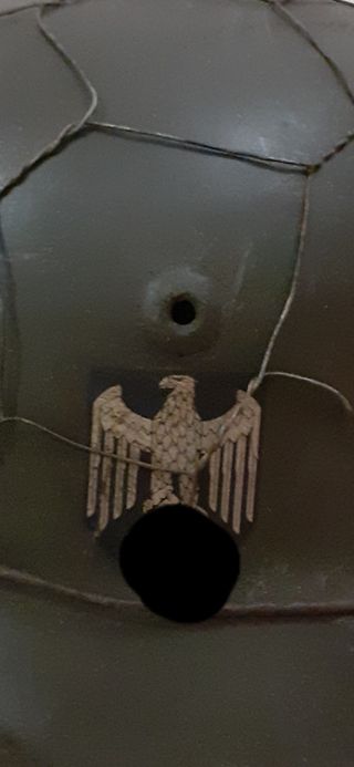 Elmetto Tedesco WW2 M40 Originale Restaurato