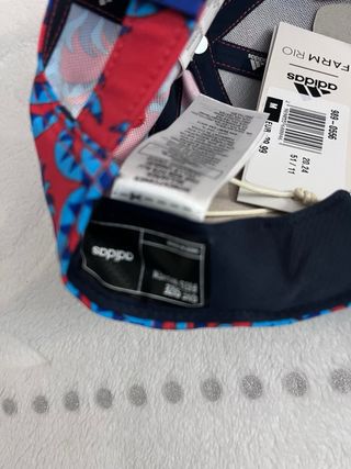 Cappello Adidas Unisex Fantasia Blu/Rosso