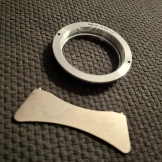 Adaptador Hama lentes M42 a montura Minolta MD